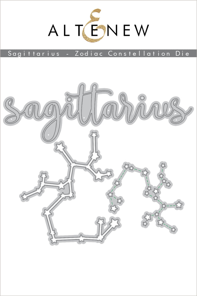 Sagittarius Zodiac Constellation Die Set - RETIRING