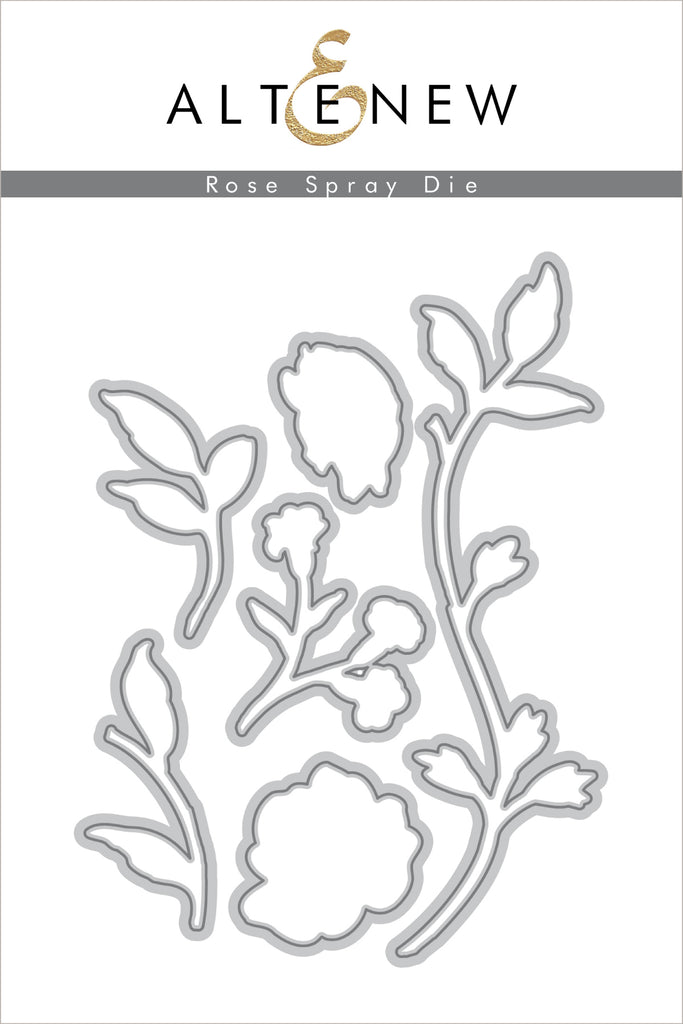 Rose Spray Die Set - RETIRING