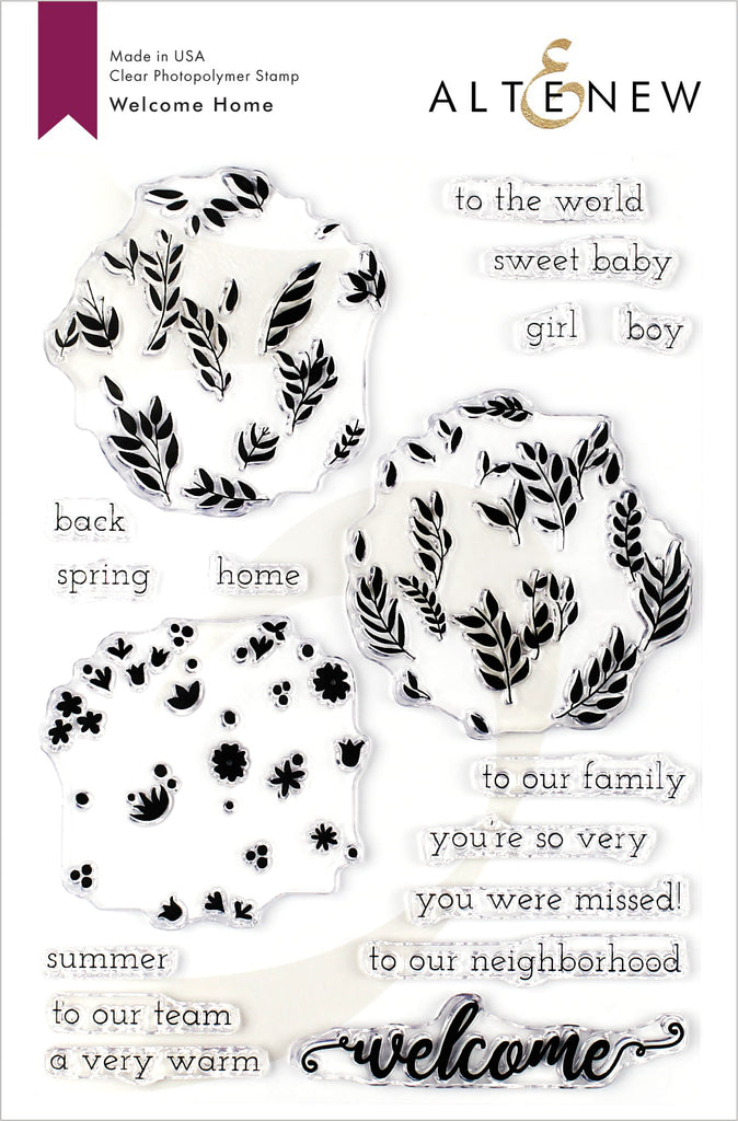 Welcome Home Stamp Set - RETIRING