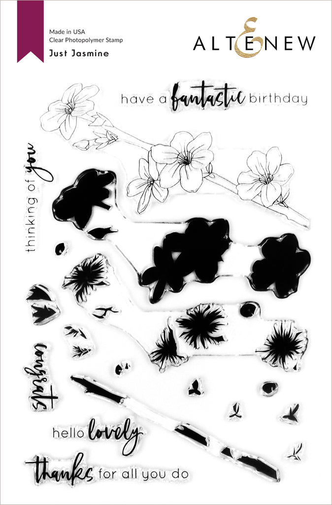 Just Jasmine Stamp Set - RETIRING