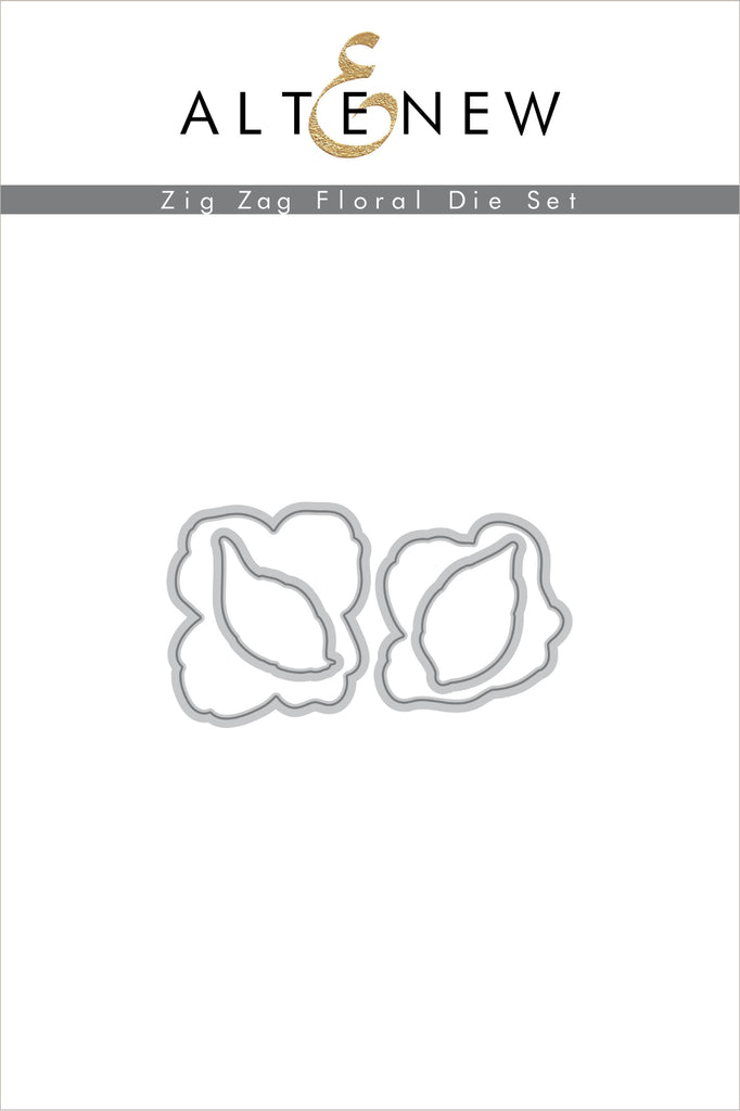 Zig Zag Floral Die Set - RETIRING