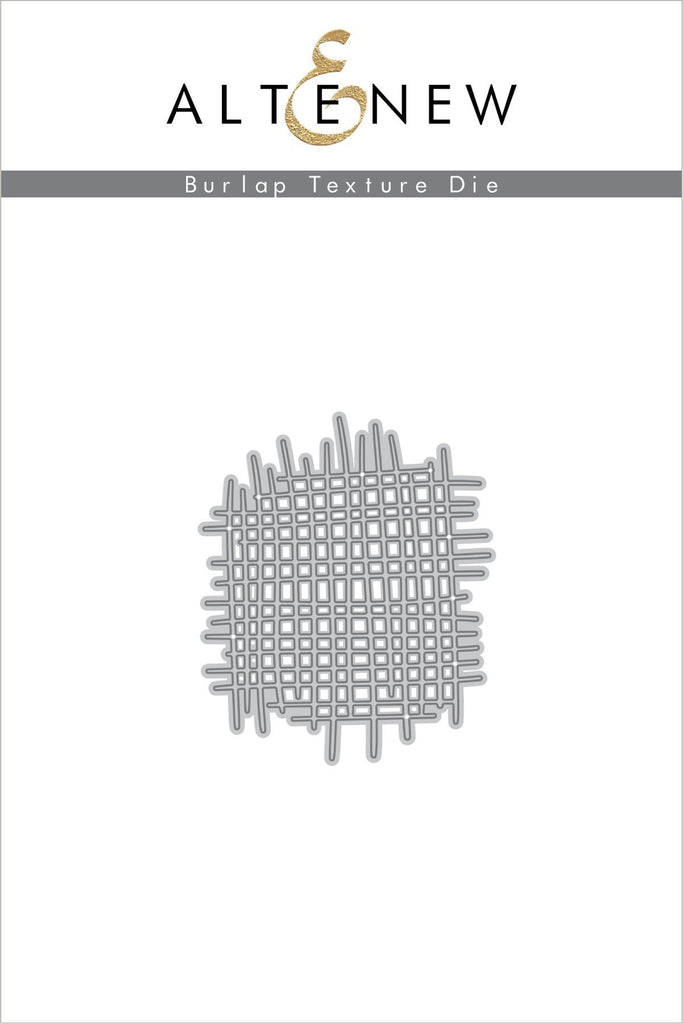 Burlap Texture Die