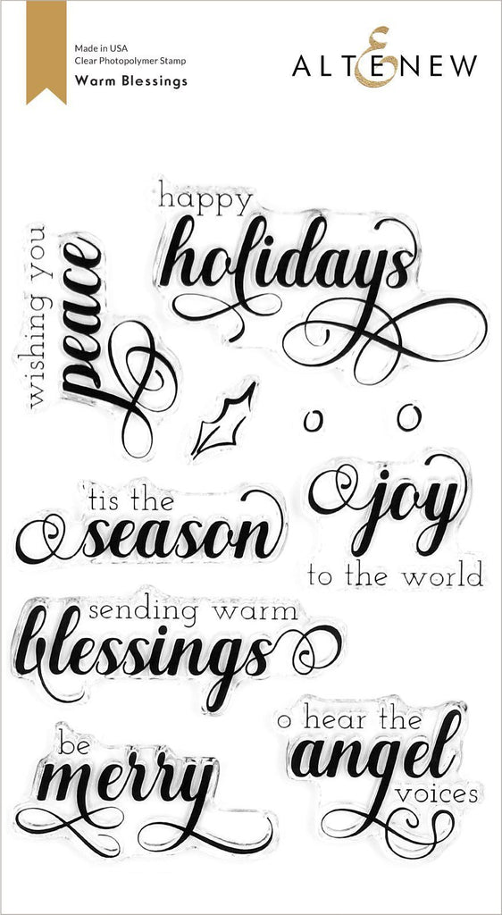 Warm Blessings Stamp Set