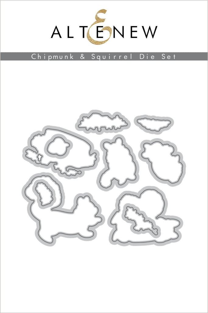 Chipmunk & Squirrel Die Set - RETIRING