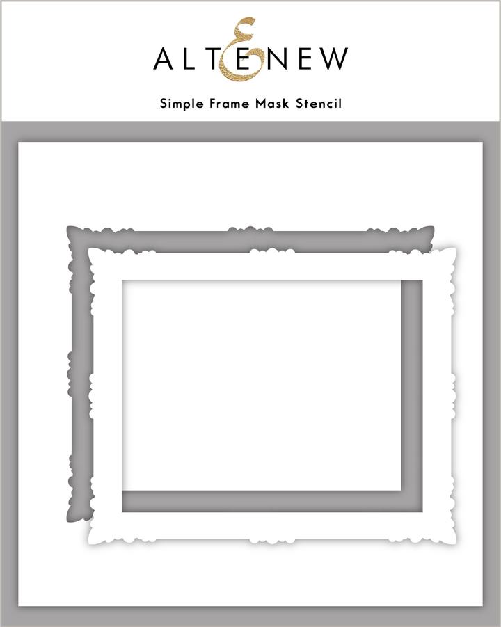 Simple Frame Mask Stencil