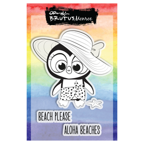 Beached Penguin Stamp Set*