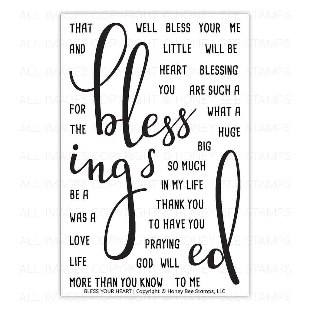 Bless Your Heart Stamp Set