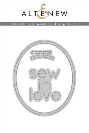 Oval Embroidery Hoop Die Set - RETIRING