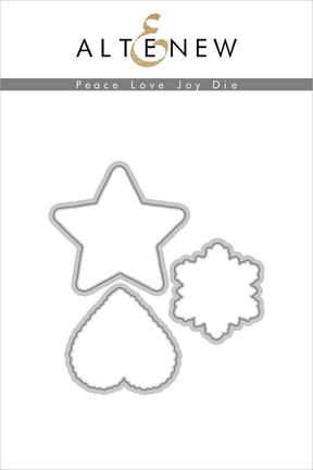 Peace Love Joy Die Set