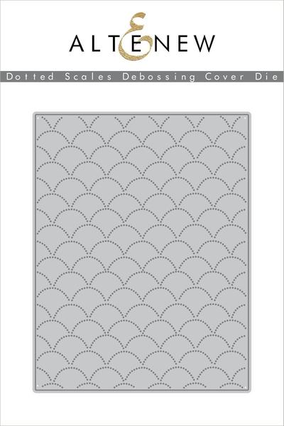 Dotted Scales Debossing Cover Die
