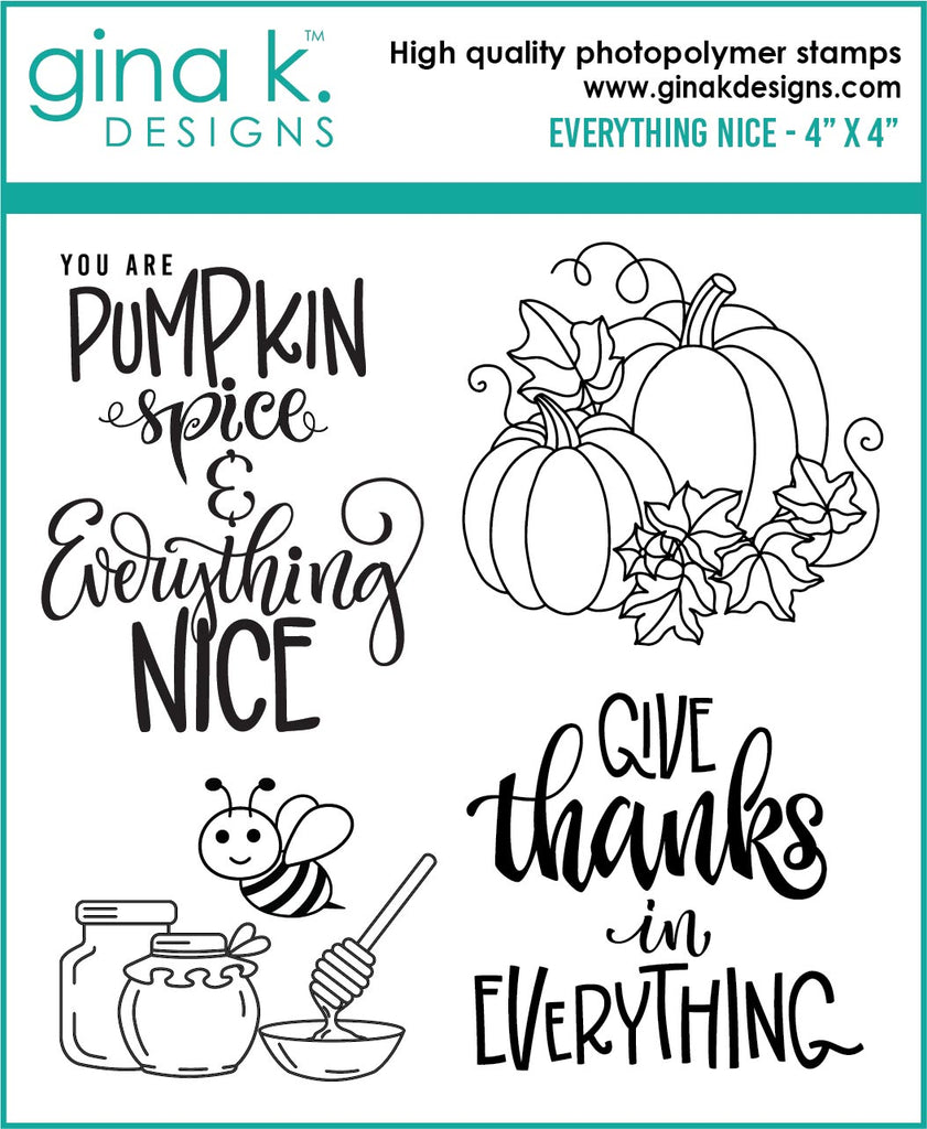 Everything Nice Mini Stamp Set - RETIRING