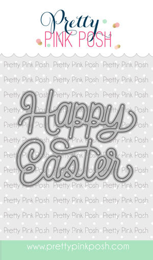 Fancy Easter Script Die