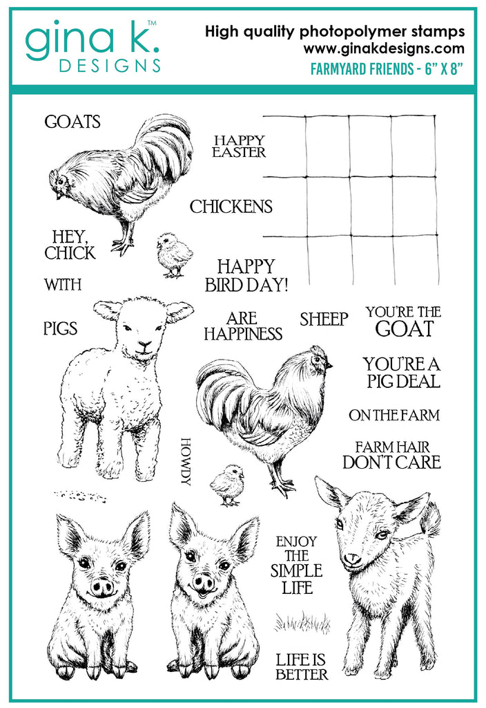 Farmyard Friends Stamp Set - RETIRING