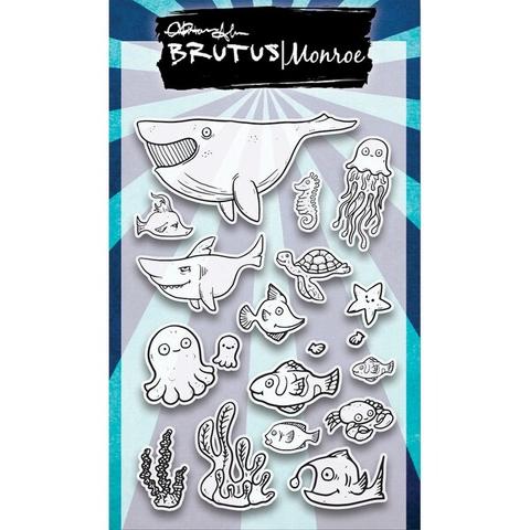 Fish Bowl - 4x6 stamp*