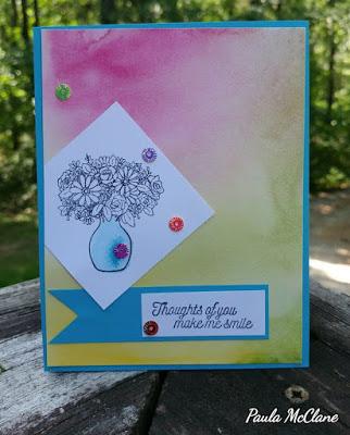 Flower Vase - 2x3 Stamp*