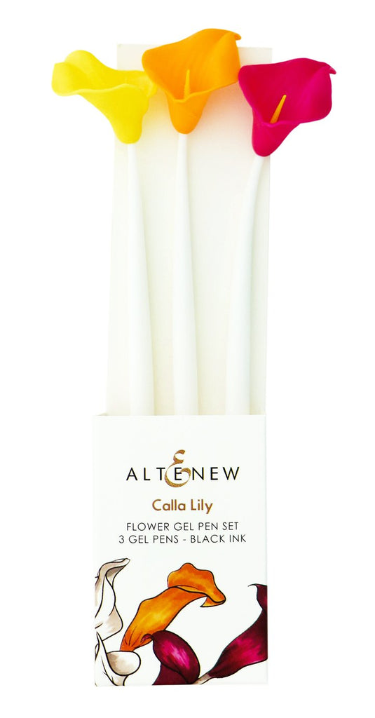 Flower Gel Pen Set - Calla Lily*