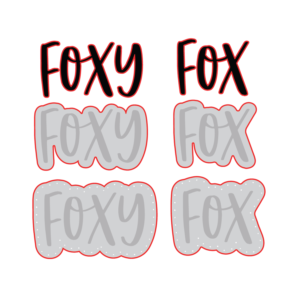 Foxy Sentiments Honey Cuts