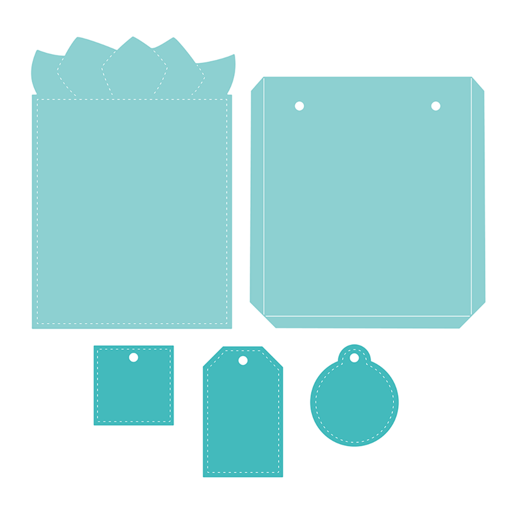 Gift Bag Card Honey Cuts