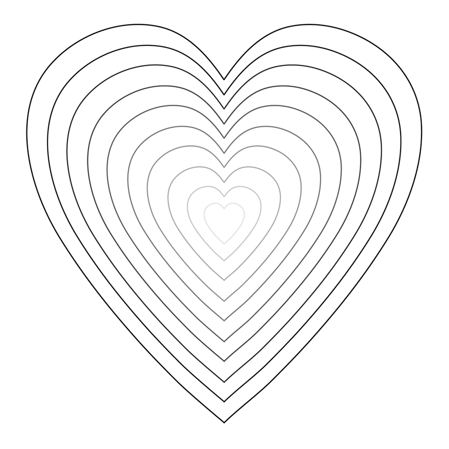 Stacking Hearts Honey Cuts