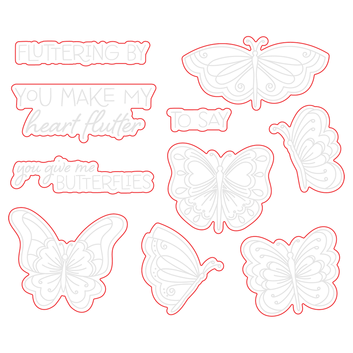Fluttering By Honey Cuts
