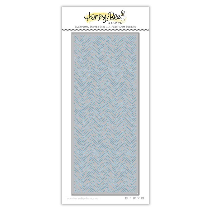 Basketweave Slimline Cover Plate | Honey Cuts - RETIRING