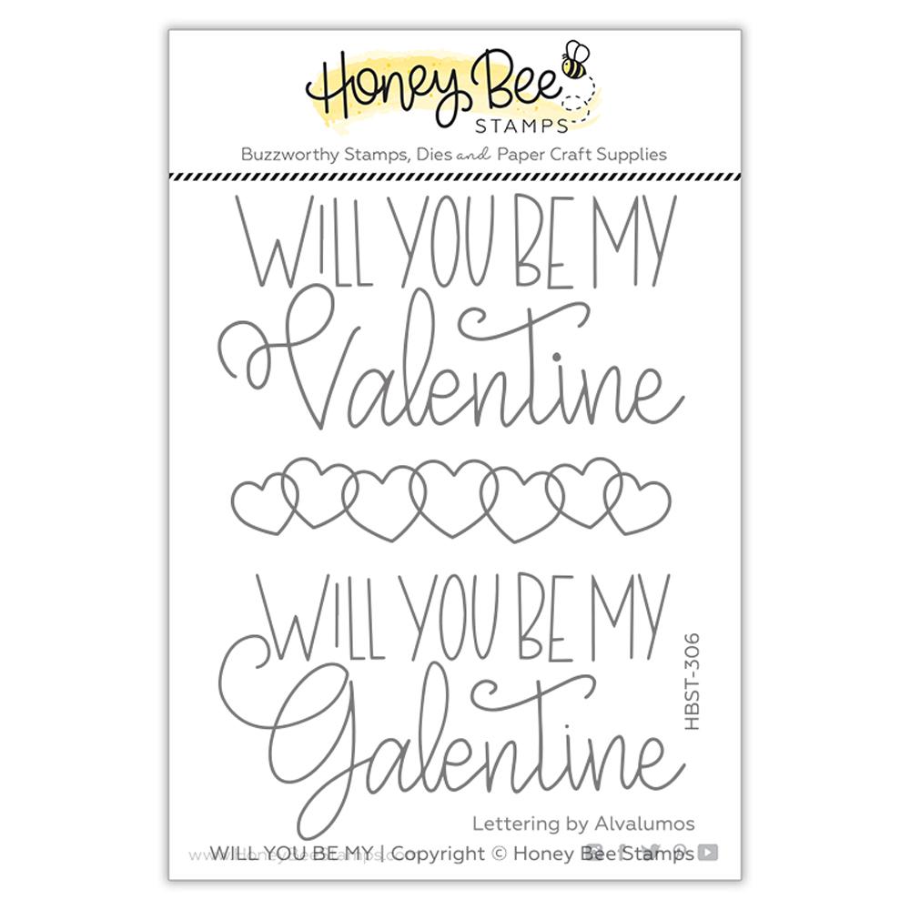 Will You Be My 3X4 Stamp Set