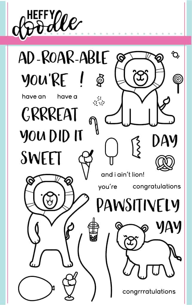 Ad-roar-able Lions Stamps*