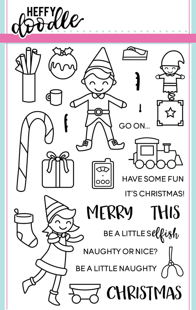 Elfish Antics Stamps*