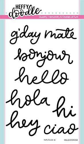 Hello Everyone Stamps*
