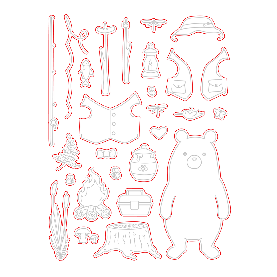 Bill The Bear Honey Cuts