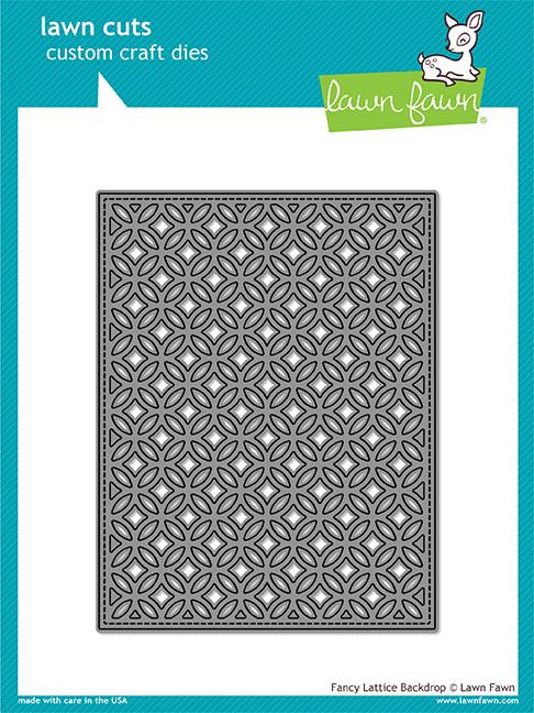 Fancy Lattice Backdrop Die