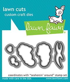 Seahorsin' Around Lawn Cuts