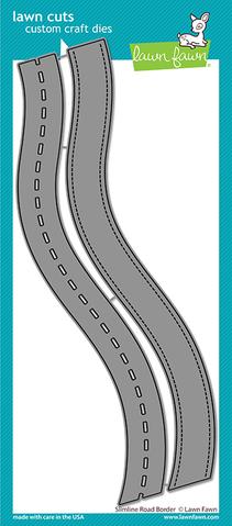 slimline road border