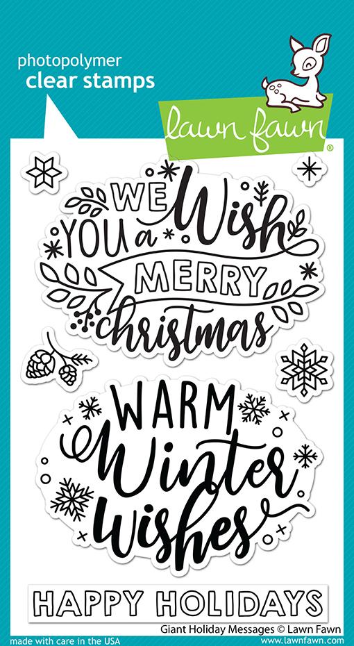 Giant Holiday Messages