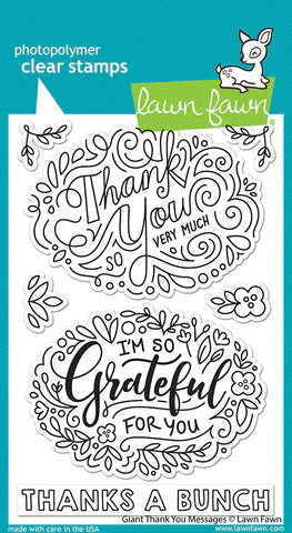 Giant Thank You Messages