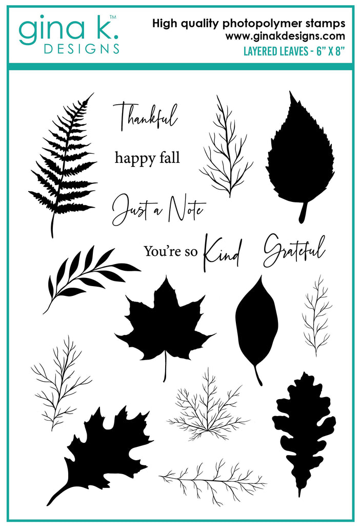 Layered Leaves Stamp Set - RETIRING