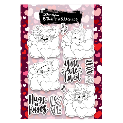 Lots of Love - 6x8 Stamp*