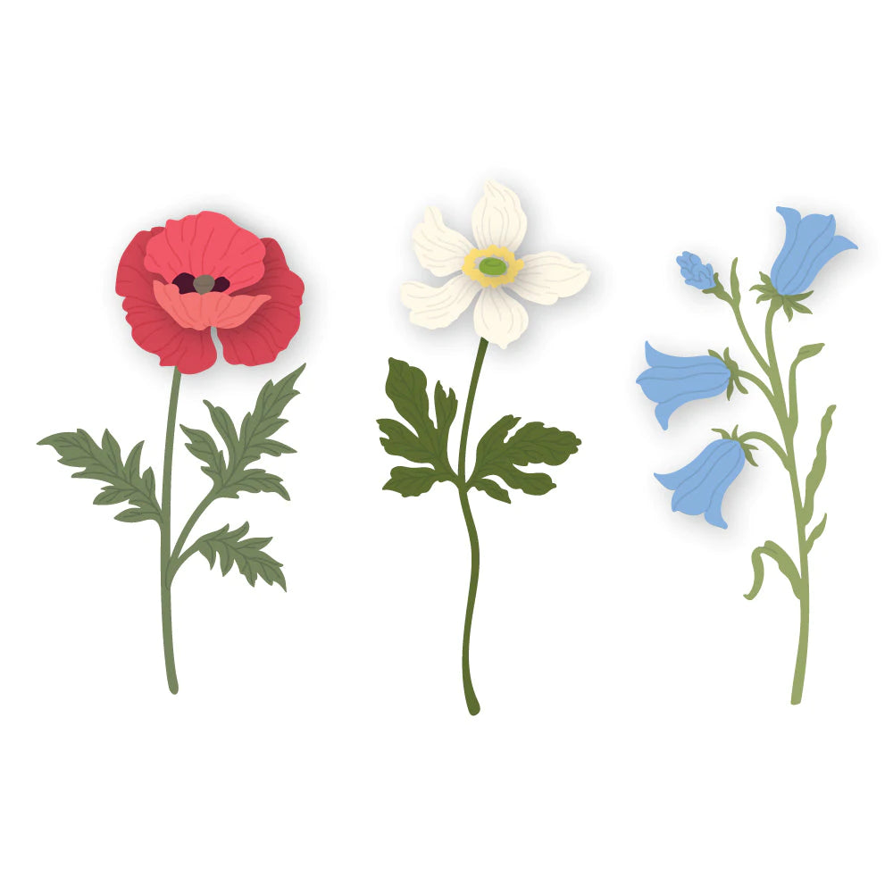 Lovely Layers: Wildflowers | Honey Cuts Dies