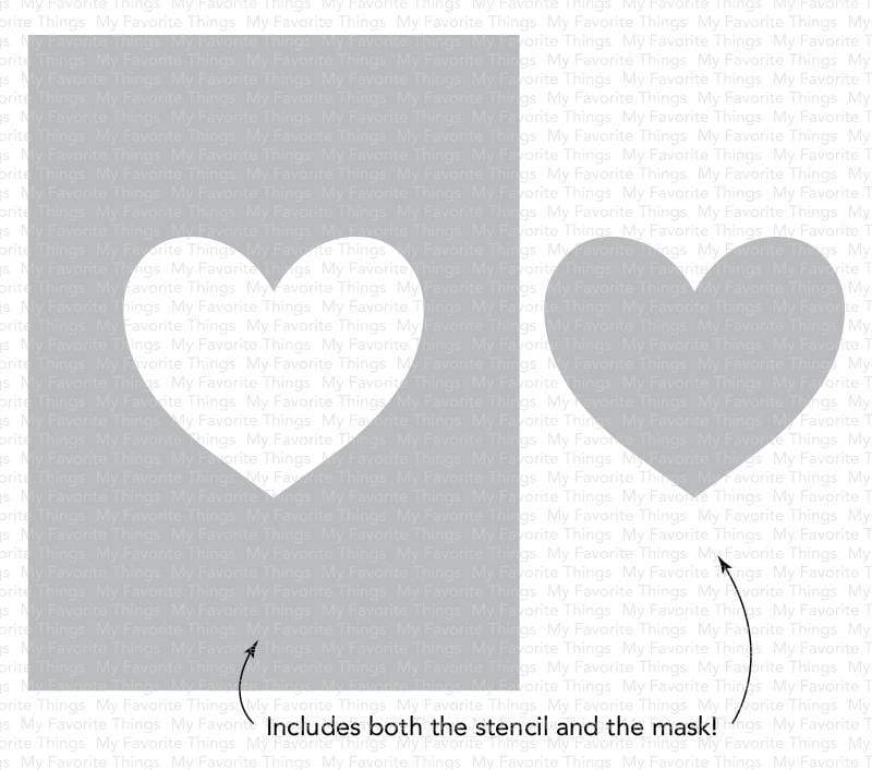Heart Extraordinaire Stencil*