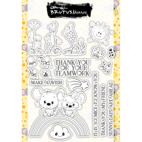 Mouse Friends Stamp Set*