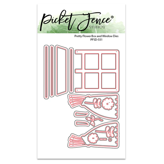 Pretty Flower Box and Window Dies*