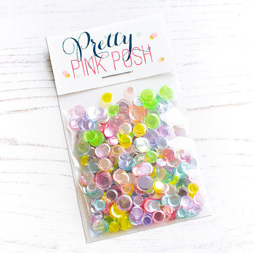 Rainbow Shimmer Confetti