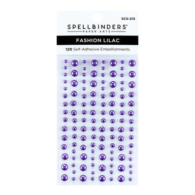 Fashion Lilac Color Essentials Pearl Dots from the Color Essentials Collection by Spellbinders*