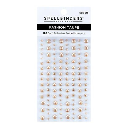 Fashion Taupe Color Essentials Pearl Dots*