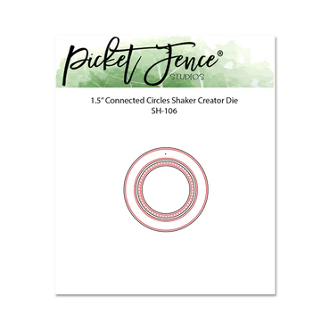 1.5" Connected Circles Shaker Creator Die*