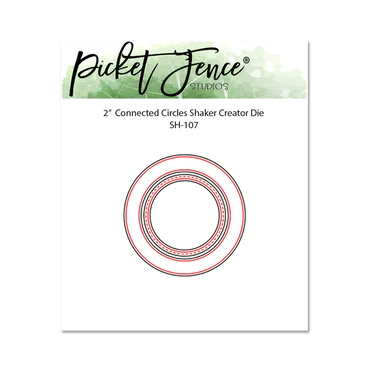 2.0" Connected Circles Shaker Creator Die*