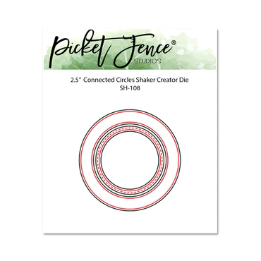 2.5" Connected Circles Shaker Creator Die*