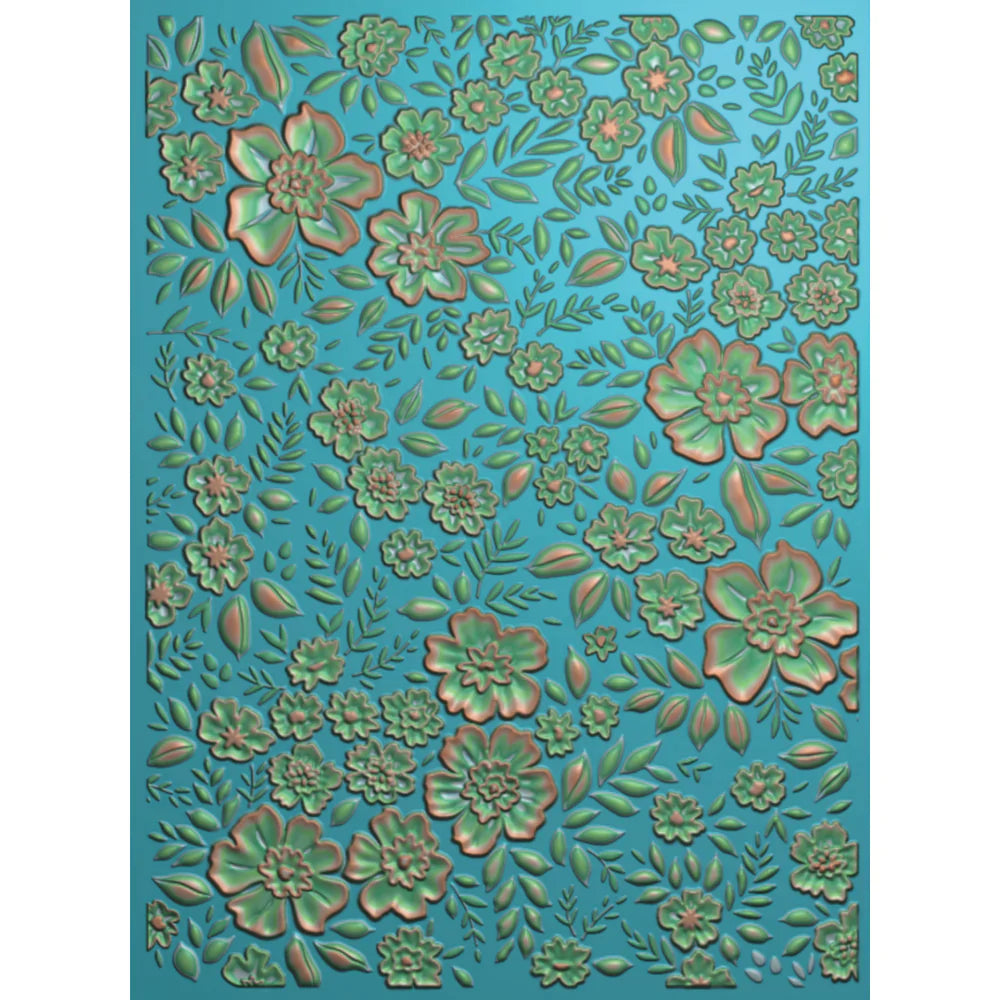 Spring Medley - 3D Embossing Folder