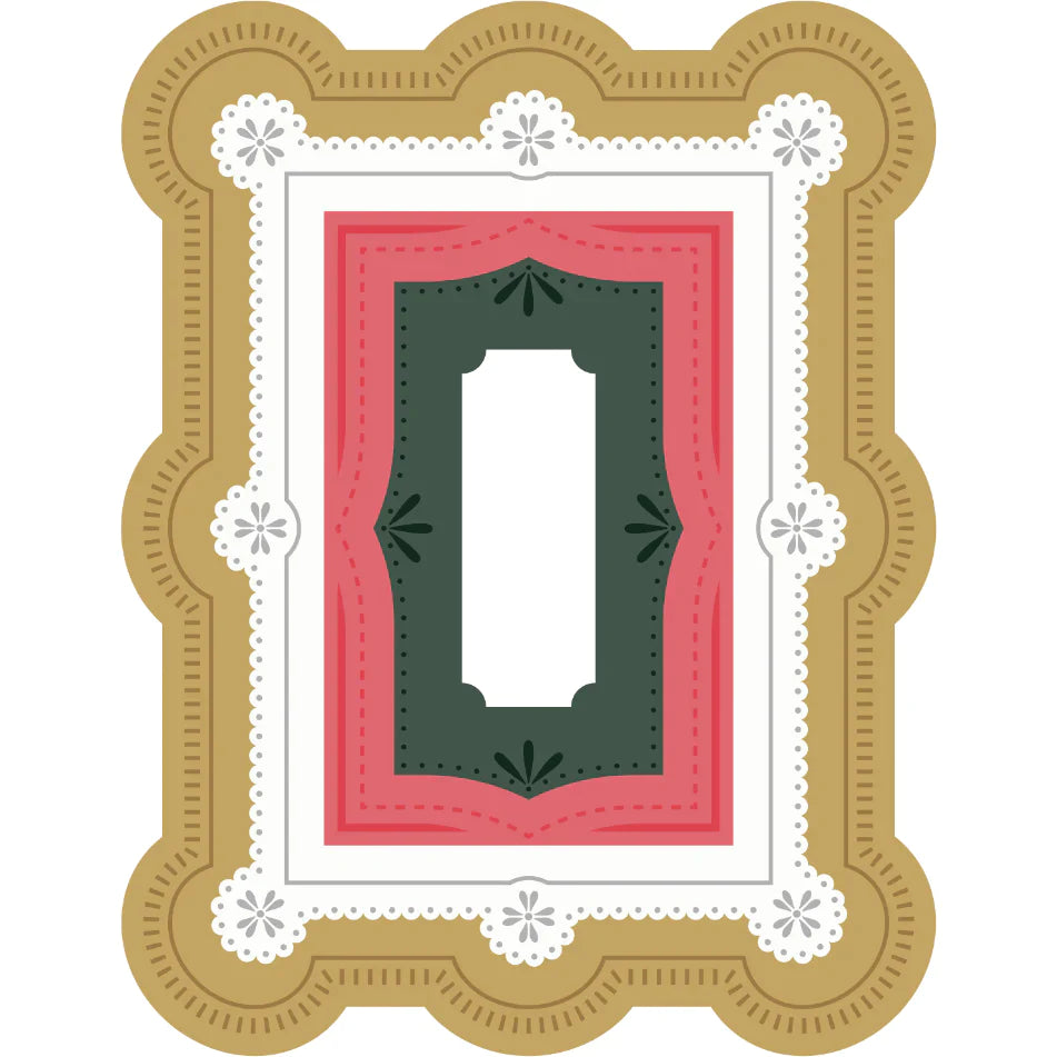Opulent Layering Frames - Honey Cuts