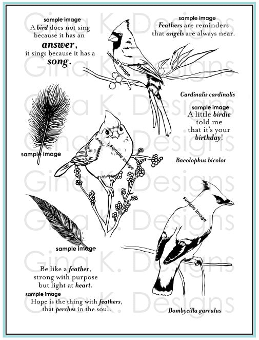 Snow Birds Stamp Set - RETIRING